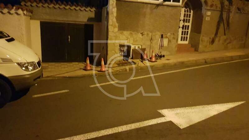 Lugar de la avería (Foto TA)